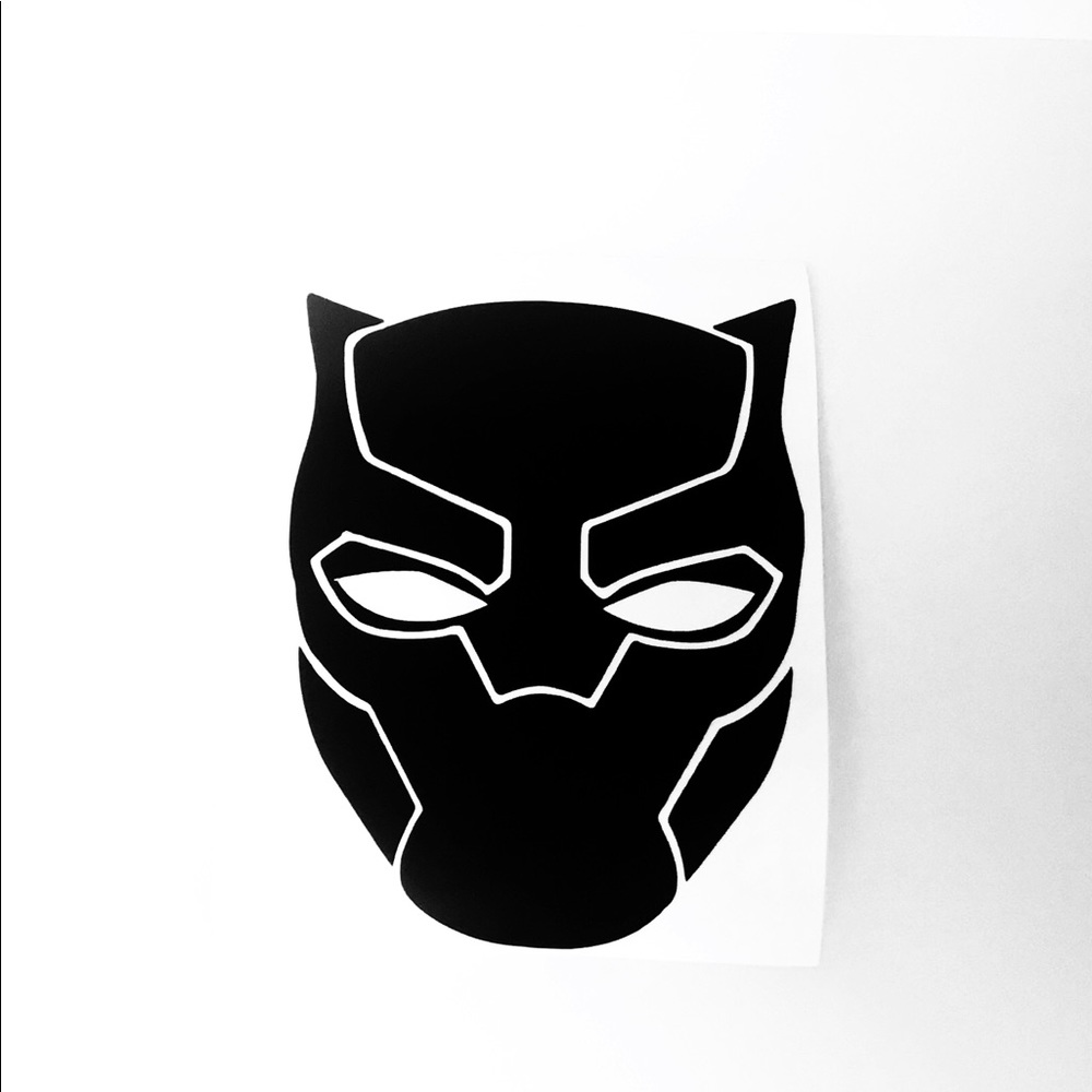 Black Panther Decal Sticker Wakanda